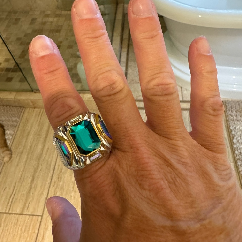 Swarovski Lucite Ring